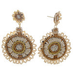 Beaded Drop Earrings