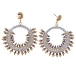 Beaded Statement Earrings