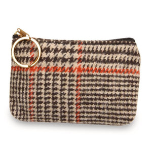 Plaid Coin Purse