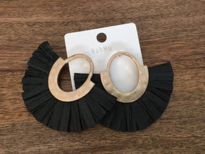 "Midnight" Statement Earrings