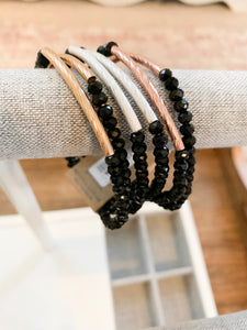 Metal Bar Stack Bracelets