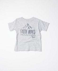 "Faith Moves Mountains Bro" Toddler T-Shirt