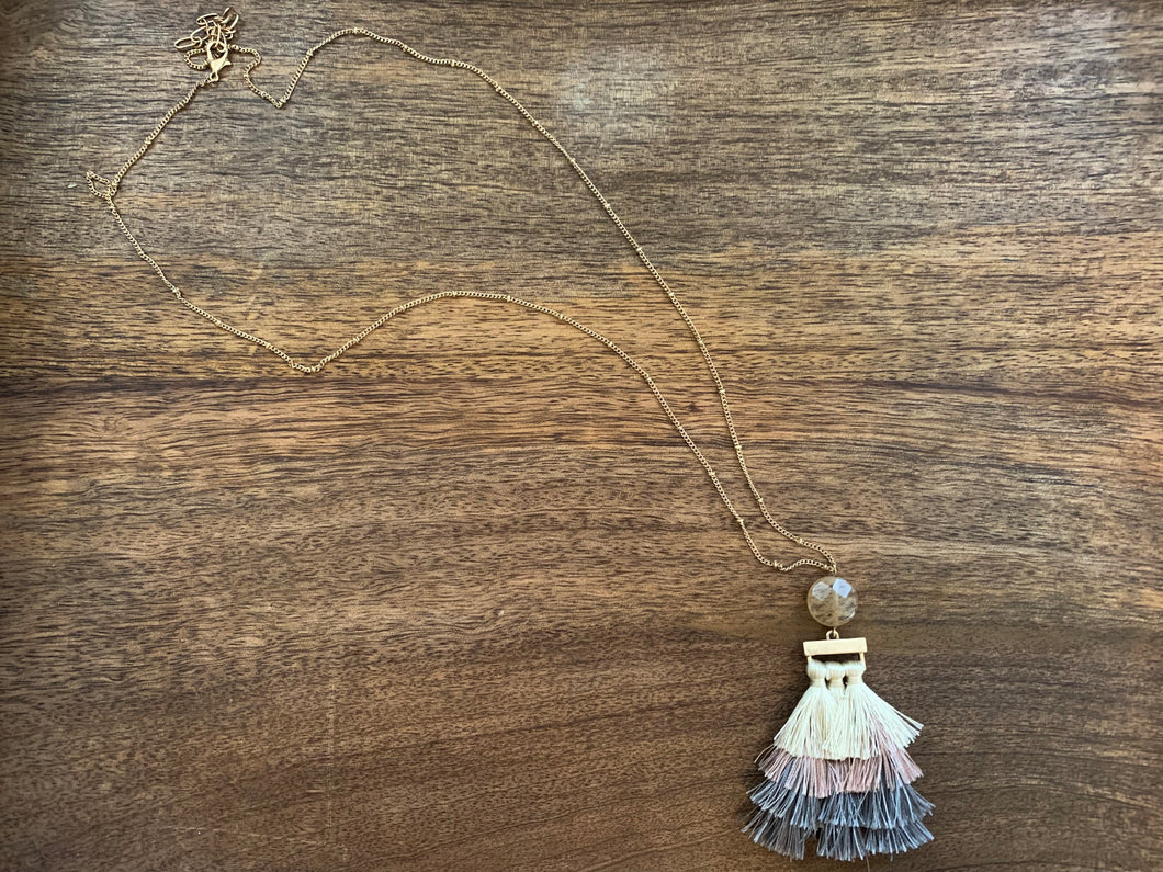 Flirty & Fun Tassel Necklace