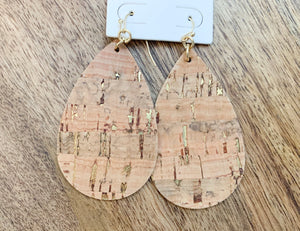 Bottle Cork Earrings