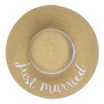 "Just Married" Sun Hat