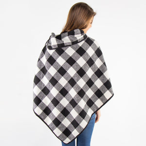 Buffalo Check Poncho