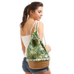 Palm Leaf Beach Bag