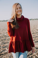 Maroon Turtleneck