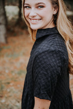 Black Collared Dress