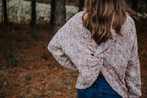 With A Twist Sweater