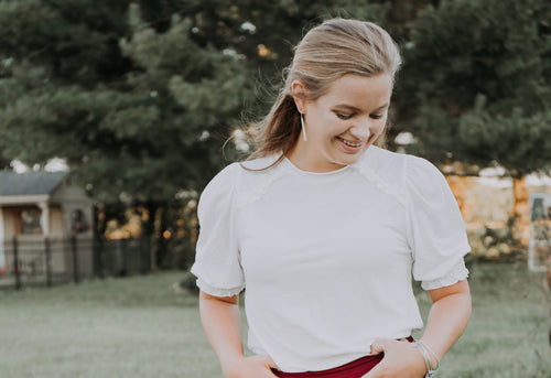 Quarter Sleeve Blouse