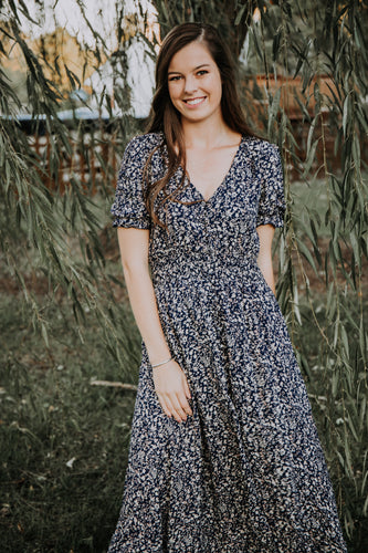 Floral Buttoned Down Dress