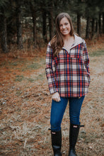 Plaid Pullover
