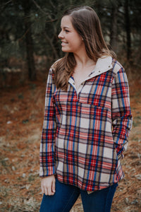Plaid Pullover