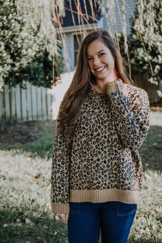 Cheetah Sweater