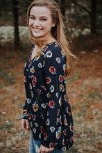 Midnight Floral Bouse