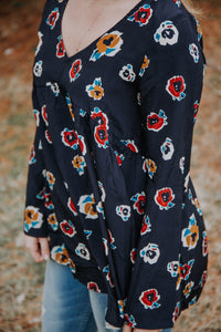 Midnight Floral Bouse