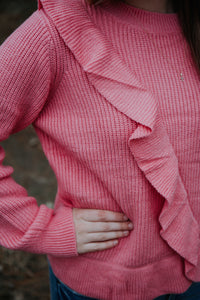 All About the Frill Sweater