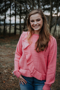 All About the Frill Sweater