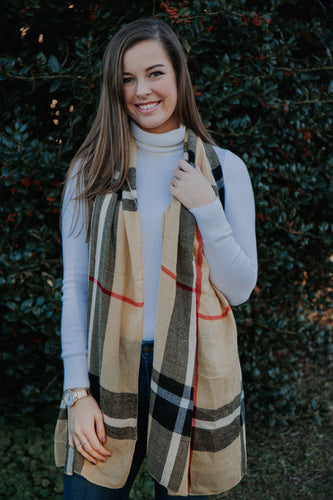 Plaid Scarf